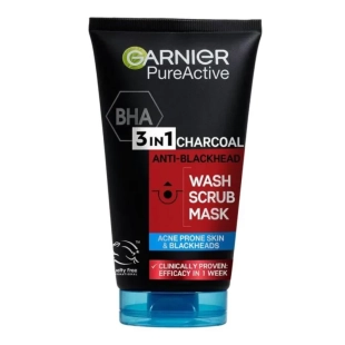 Garnier pure active intensive гел 3 в 1 против черни точки 150мл