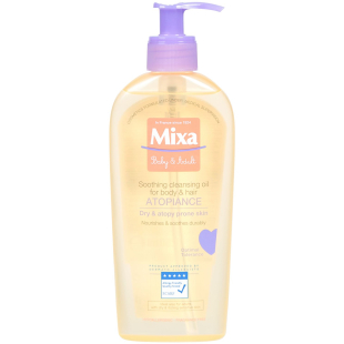 Mixa baby atopicalm бебешко олио за измиване на коса и тяло 250ml