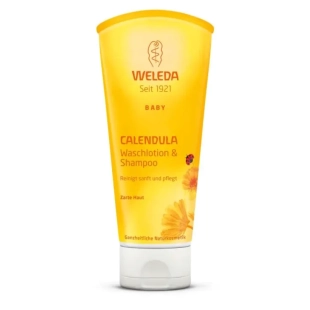 Weleda душ гел & шампоан с невен 200мл