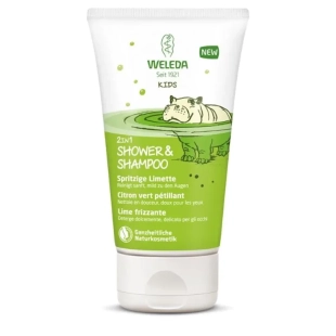 Weleda душ гел & шампоан за деца 150мл /лимон/