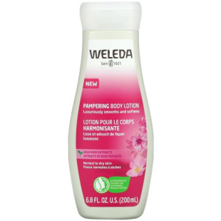 Weleda подхранващ лосион за тяло с дива роза 200мл