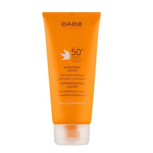 Babе слънцезащитен лосион spf50+/200мл