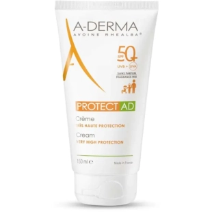 A-derma protect ad крем spf50+ за кожа, склонна към атопия 150ml