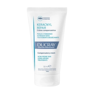 Ducray keracnyl repair крем с 48часова хидратация  50ml