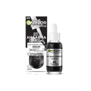 Garnier pure active charcoal серум против несъвършенства 30мл