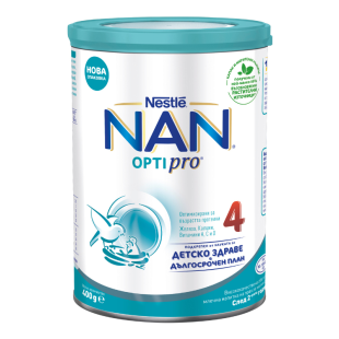 Nestle NAN Optipro 4 HM-O Висококачественa обогатенa млечна напитка на прах 24+ месеца 400г