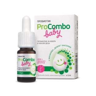 ProCombo Baby солуцио пробиотик за бебета и малки деца 5мл Vitaslim Innove