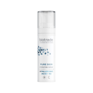 Pure Skin хидратиращ серум хиалуронова киселина + B3 30 мл Biotrade