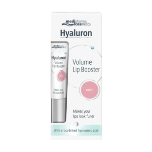 Hyaluron обемен филър за по-пълни и плътни устни с хиалурон и цвят ROSE 7 мл Medipharma