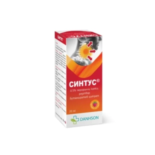 Синтус капки при суха кашлица 0.5% 20мл Danhson