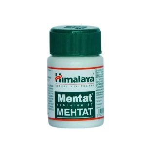 Ментат таблетки грижа за мозъчната дейност х30 Himalaya