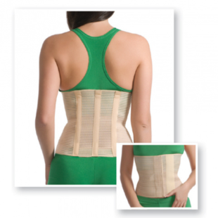 MedTextile Еластичен корсет с 3 твърди ребра размер M 4001