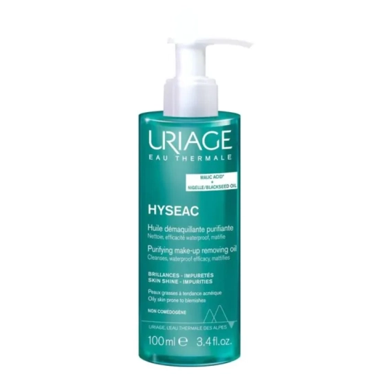 Uriage hyseac почистващо измивно олио 100мл
