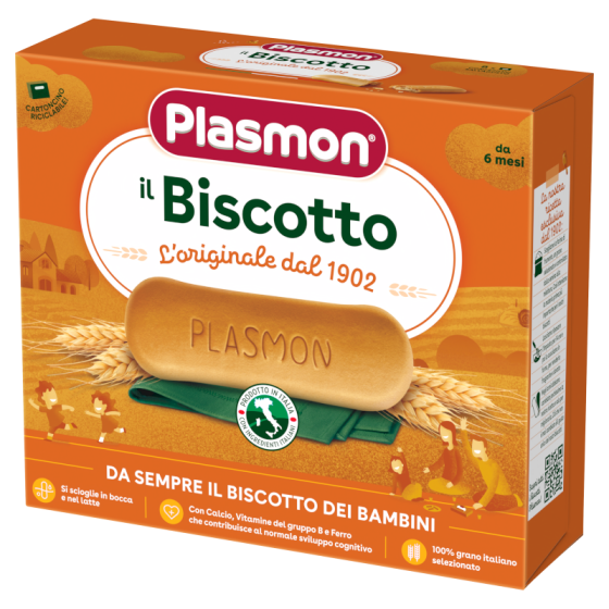 Бишкоти за деца 6М+ 320гр Plasmon