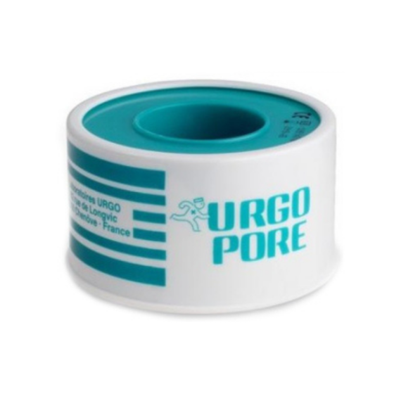 Urgo Pore Лейкопласт 5 м x2.5 см зелен
