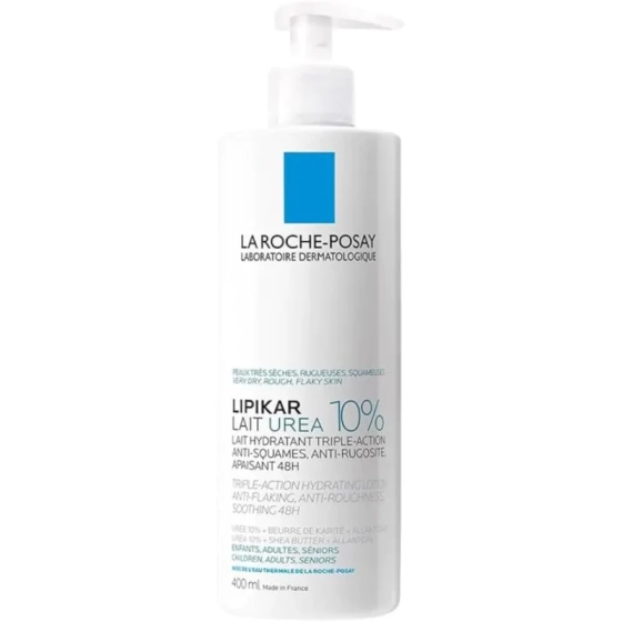 La Roche-Posay Lipikar Lait Urea 10% мляко за тяло за суха и много суха кожа 400мл. 852302