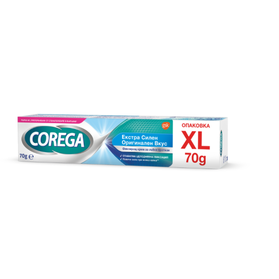 Корега фиксиращ крем  extra strong 70мл