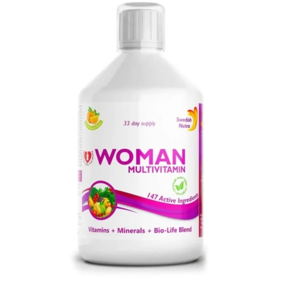 Women Мултивитамини за жени + Колаген 500 мл Swedish Nutra