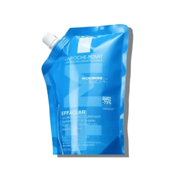 La Roche-Posay Effaclar Почистващ гел за лице за мазна и чувствителна кожа 400 мл 876407/рефил/