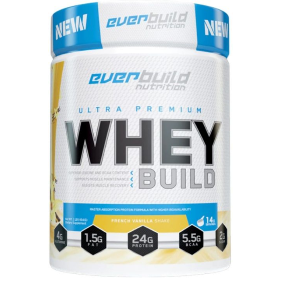 Everbuild protein french vanilla 0.454g