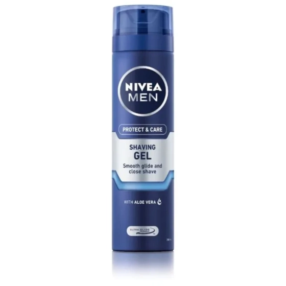 Nivea men protect&care гел за бръснене 200мл