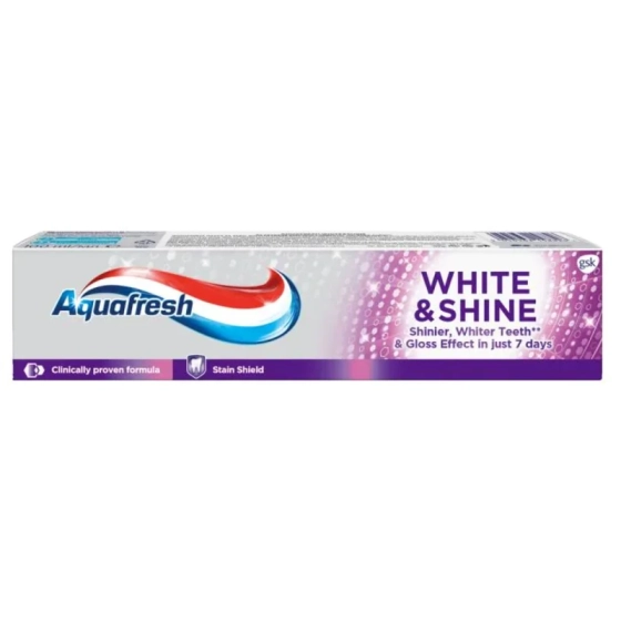 Паста за зъби Aquafresh White & Shine с избелващ ефект 100 мл