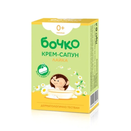 БОЧКО 
Крем-сапун Лайка
 75г