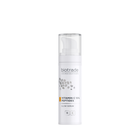 Pure Skin Anti-Age озаряващ серум витамин C 15% + пептиди 30мл Biotrade