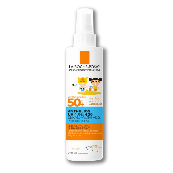 La Roche-Posay Anthelios Uvmune 400 Dermo-Pediatrics Слънцезащитен спрей за деца SPF 50+ 200мл 88605