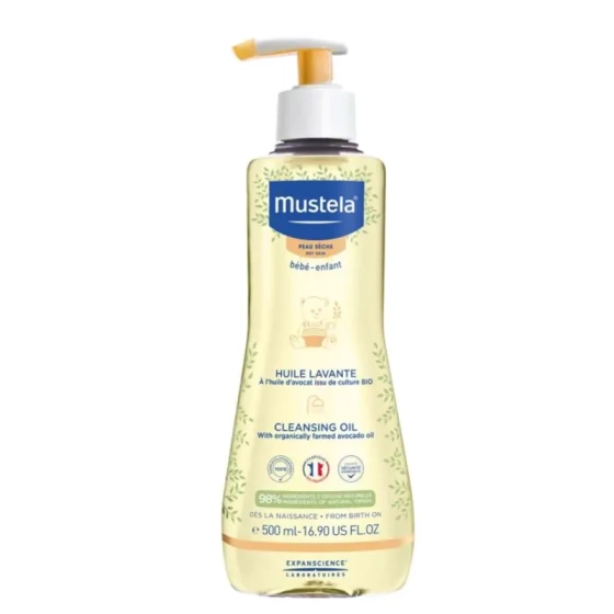 Mustela душ олио за суха кожа 500мл