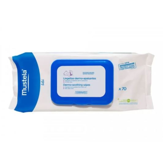 Mustela мокри кърпички за лице,ръце и тяло х 60