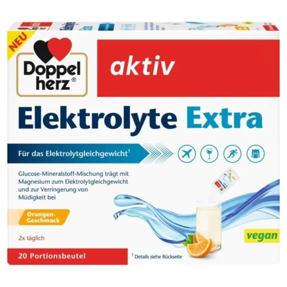 Doppelherz Електролит Екстра сашета х20