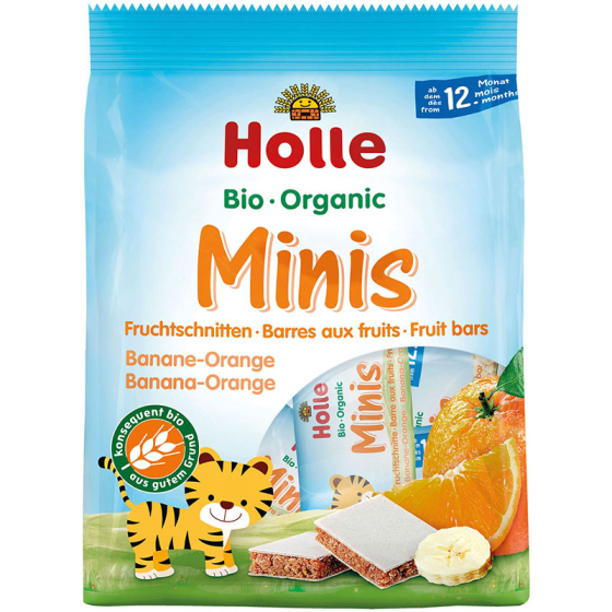 Holle Био десерт банан и портокал 12+ месеца 100г