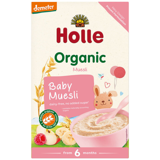 Holle Био каша мюсли 6+ месеца 250г