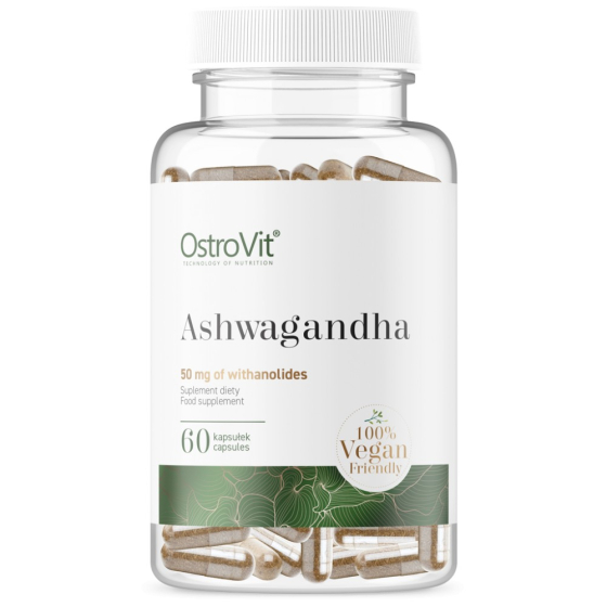Ашваганда 700mg, Веге х60 капсули OstroVit