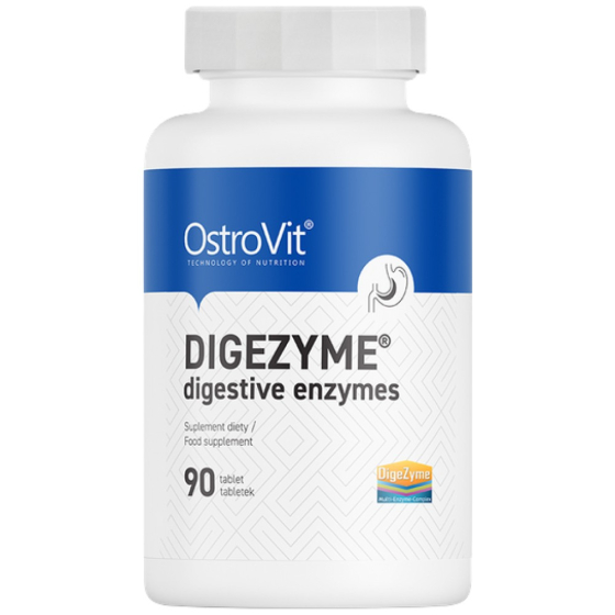 OstroVit DigeZyme® | Храносмилателни ензими комплекс - 90 табл.