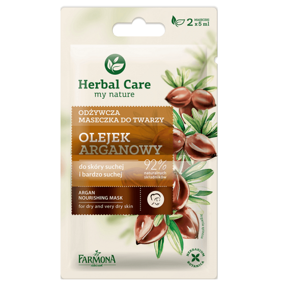 Farmona Herbal care Подхранваща маска за лице Арганово масло 92% Натурални съставки