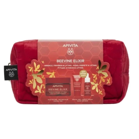Apivita Beevine elixir крем с богата текстура 50мл + нощен крем 15мл + антиейдж серум 10мл