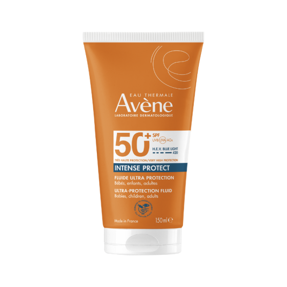 Avene Sun Intense Protect Family Слънцезащитен водоустойчив флуид SPF50+ 150мл