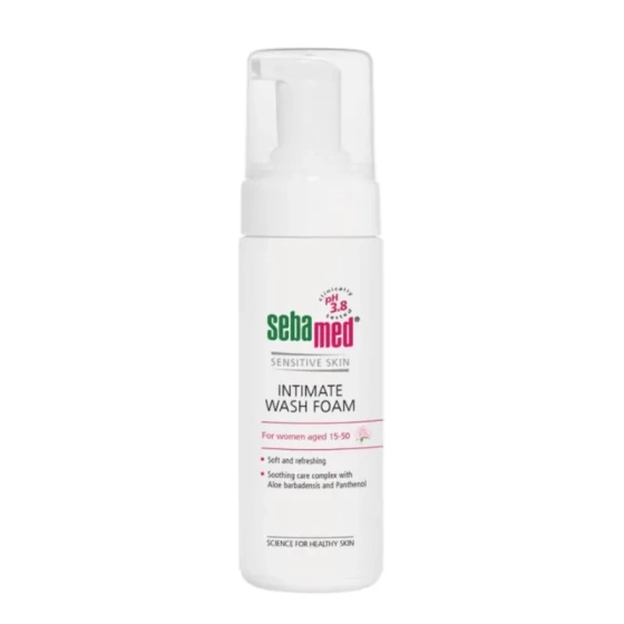 Sebamed интимен душ пяна ph 3.8 150мл