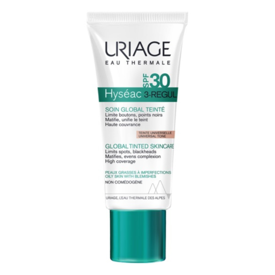 Uriage hyseac 3-regul spf 30 цялостна тонирана грижа срещу несъвършенства  40мл