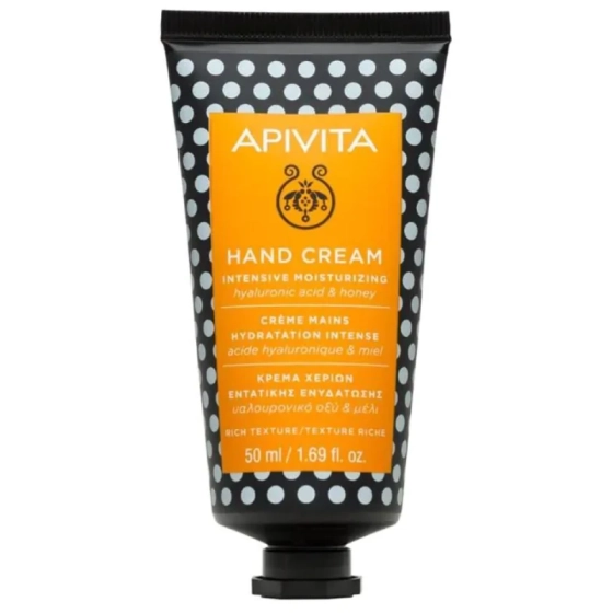 Apivita интензивно хидратиращ крем за ръце с хиалуронова киселина и мед 50ml