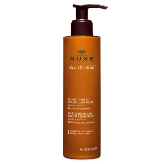 Nuxe reve de miel-почистващ гел лице 200мл.