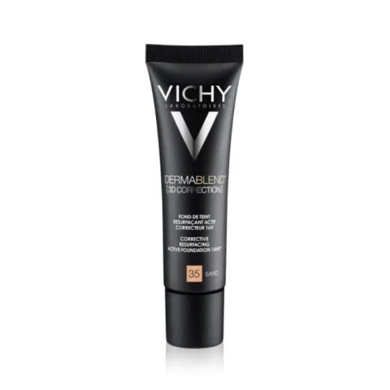 Vichy dermablend 3d корекция фон дьо тен 35 мазна кожа 30мл./пясъчен/ 332310