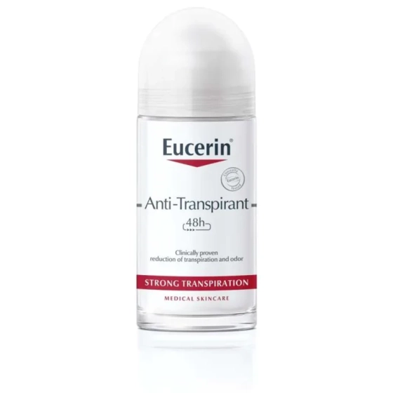 Eucerin рол-он дезодорант за силно изпотяване 50мл