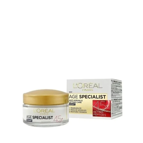 Loreal dermo age expert 45+ нощен крем 50мл