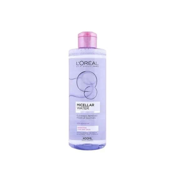 Loreal мицеларна вода за суха кожа 400мл