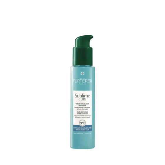 Rene furterer sublime curl подхранващ крем без отмиване за съвършени къдрици 100мл