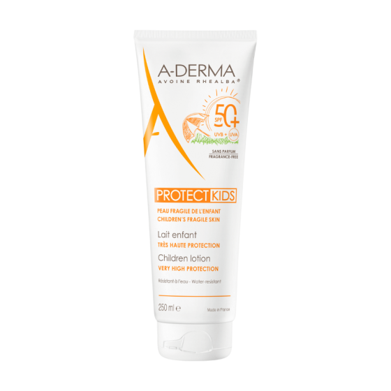A-derma protect kids мляко spf50+ за деца 250ml