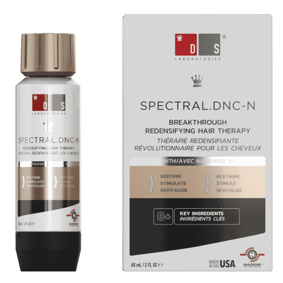 Spectral dnc-n спрей против косопад с наноксидил 5% - опаковка от 3бр.  3 x 60 ml